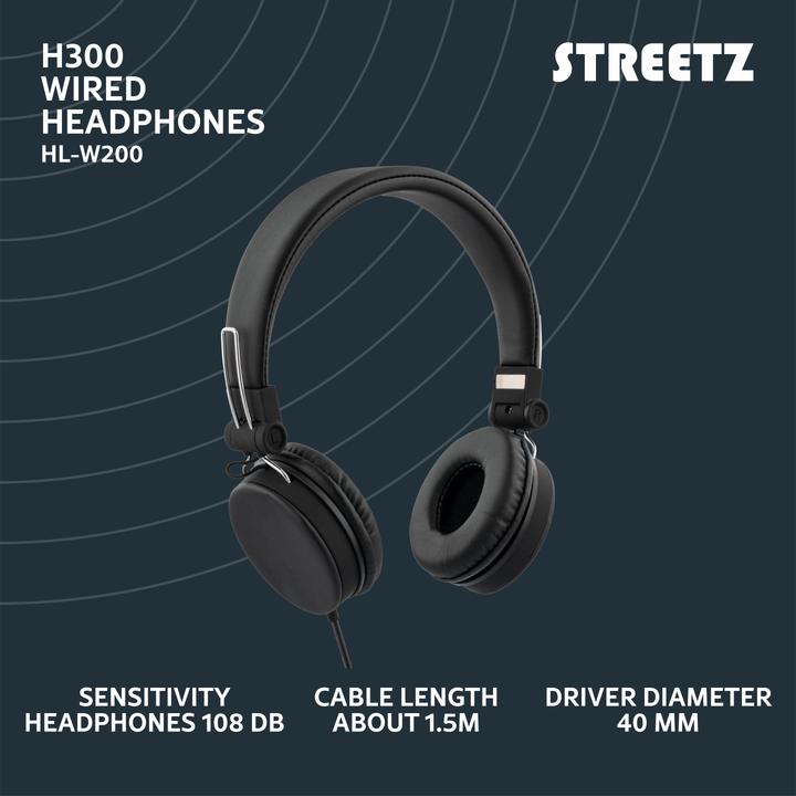 Produktbild Streetz H300 (Keine Geräuschunterdrückung, Kabelgebunden)