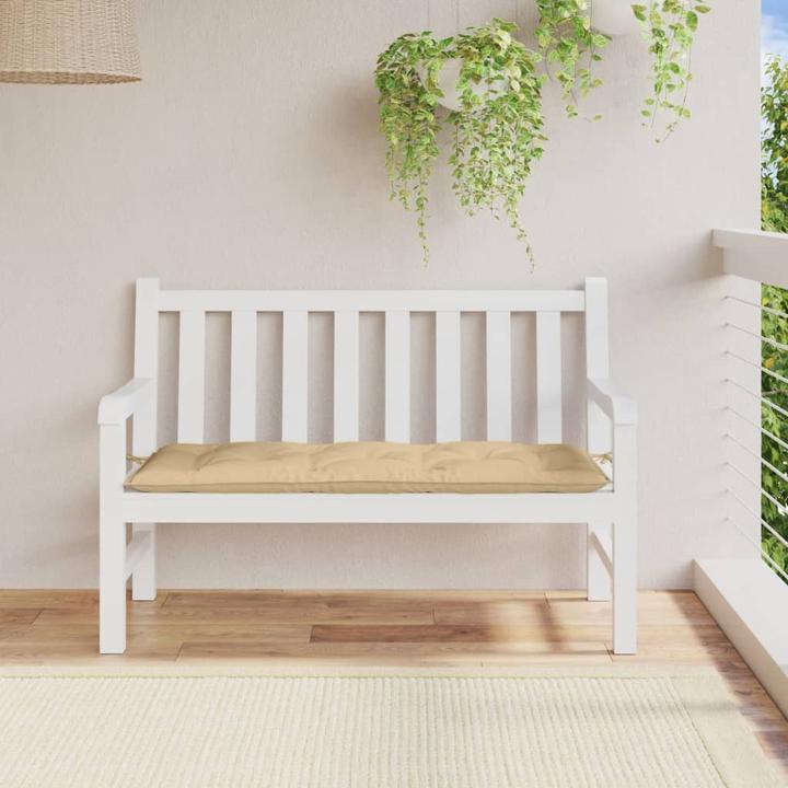 Actual product image VidaXL Garden bench cushion fabric (120 x 50 x 7 cm)