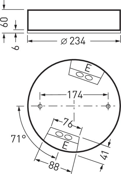 Actual product image Trilux Onplana D07 OTA25 1000-830 ET 01 (1200 lm)