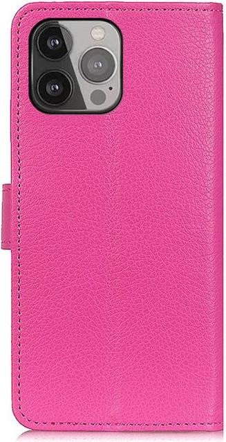 Produktbild MU Classic Litchi Leder Bookcover Series (Apple iPhone 13 Pro Max)