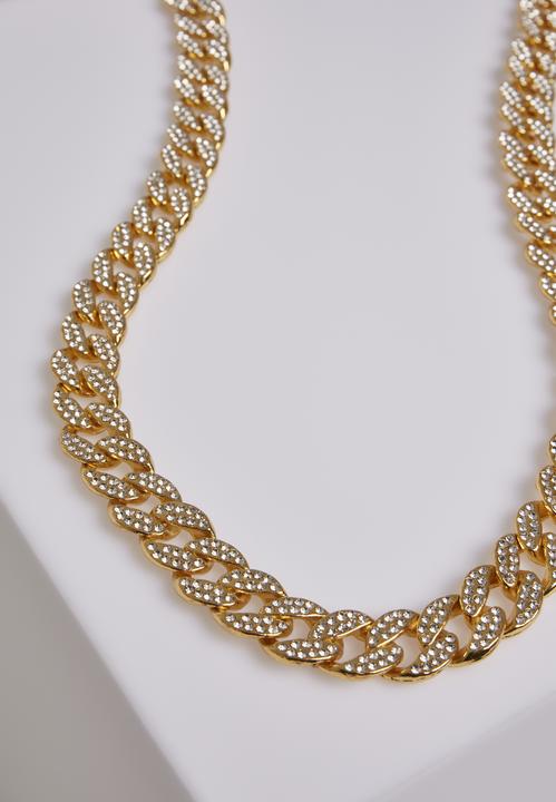 Produktbild Urban Classics Heavy Necklace With Stones (Array, Zinc Alloy, Oberstoff 1: 100% Eisen)