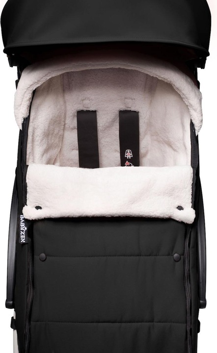 Actual product image Babyzen YOYO Footmuff - Black