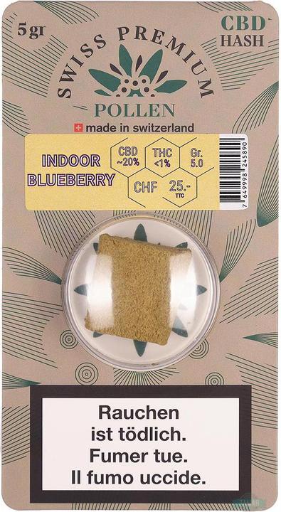 Swiss Premium Pollen Indoor Blueberry 5g (5 g, Indoor)