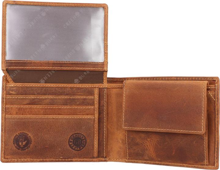 Actual product image Greenburry Vintage star sign wallet leather 12 cm