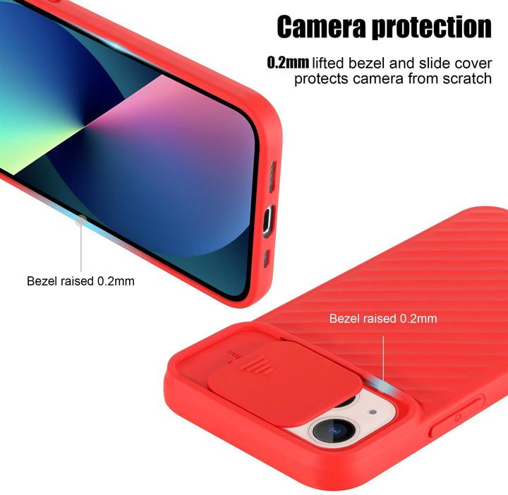 Actual product image Cadorabo TPU cover with camera protection (Apple iPhone 13)