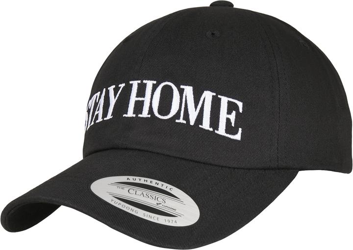 Produktbild Mister Tee Stay Home EMB Dad Cap (One Size)