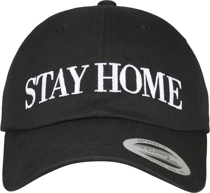 Produktbild Mister Tee Stay Home EMB Dad Cap (One Size)