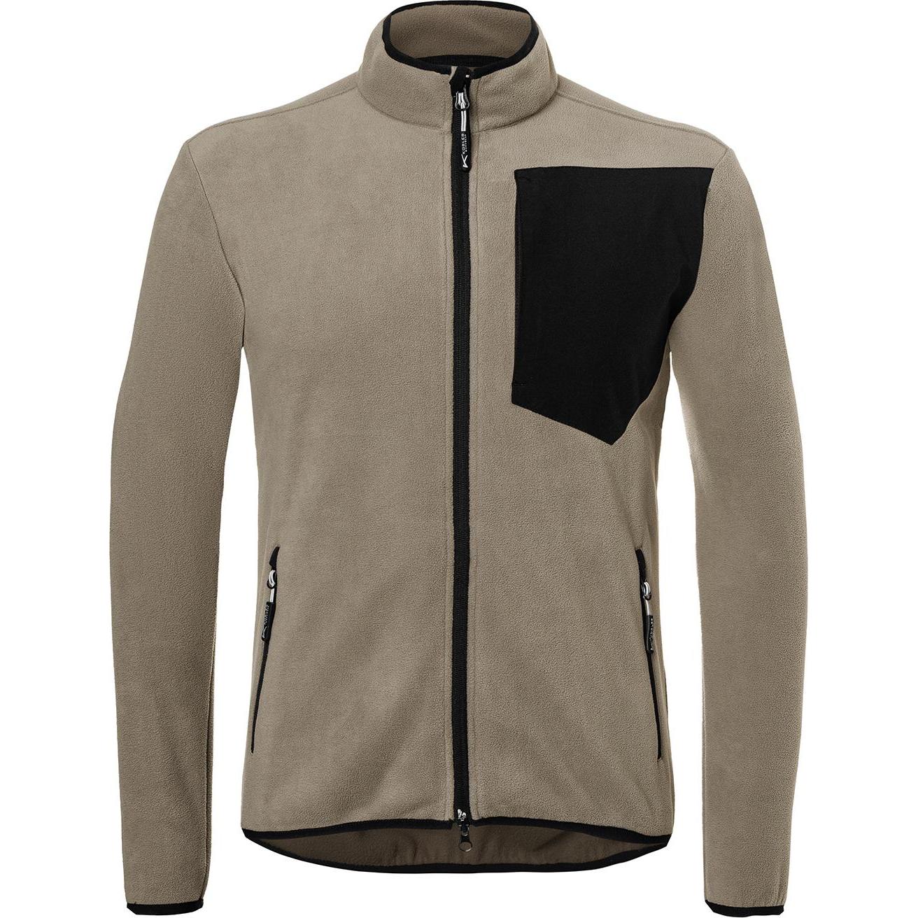 Kübler, Arbeitsjacke, Fleecejacke sandbraun/schwarz Form 1254 Grösse 3XL (3XL)