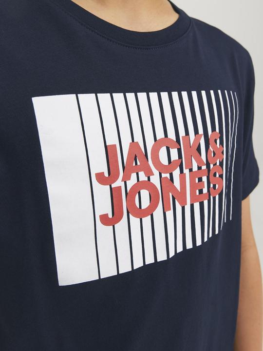 Actual product image Jack & Jones Jjecorp Logo Tee Play Ss O-Neck Noos Mni (128)