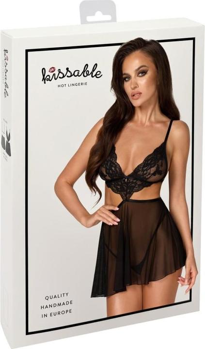 Immagine prodotto Kissable Negligé in nero (S/M)