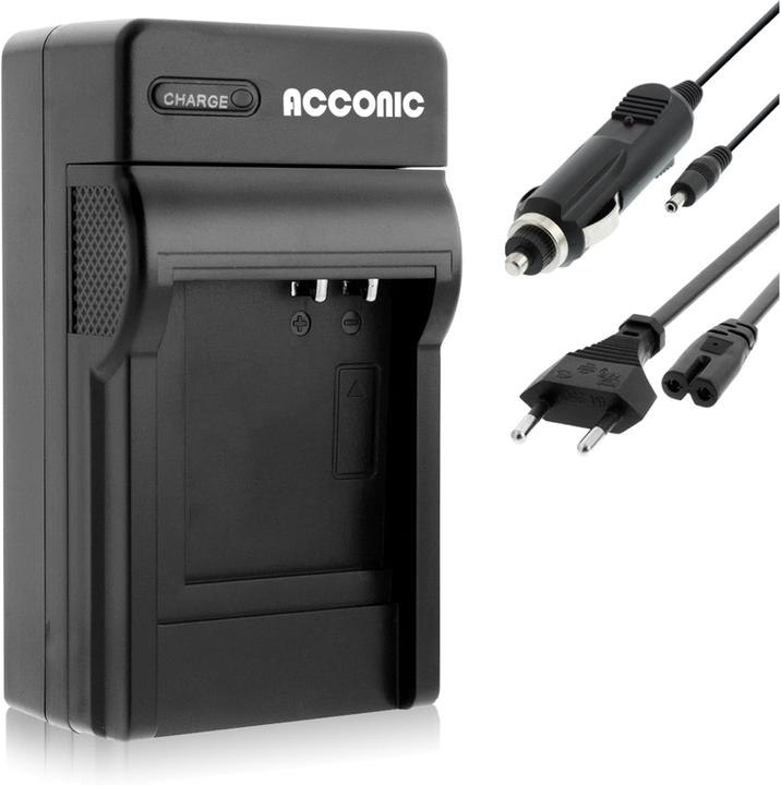 Image du produit Acconic Chargeur 2 en 1 pour Canon LP-E6 EOS 5D 60D 60Da 6D 7D EOS70D EOS-70D Mark II Mark (1 pcs, Chargeurs sans batterie)