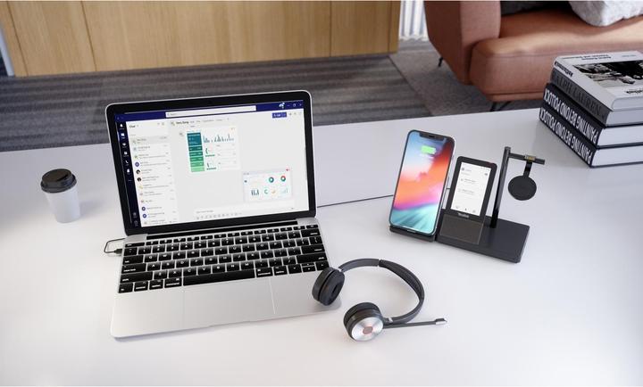 Actual product image Yealink WH66 Dual Teams (Wireless, USB-A, Microsoft teams)