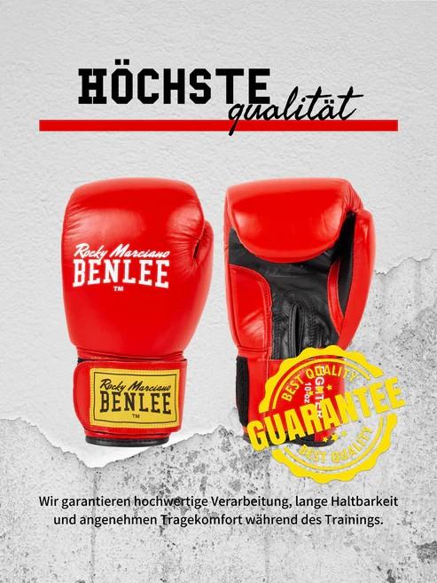 Actual product image Benlee Boxing Gloves Fighter Red (18 OZ, One size)