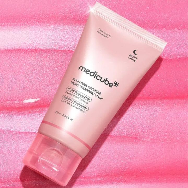 Image du produit Medicube PDRN Pink Caffeine Night Wrapping Mask (75 ml)