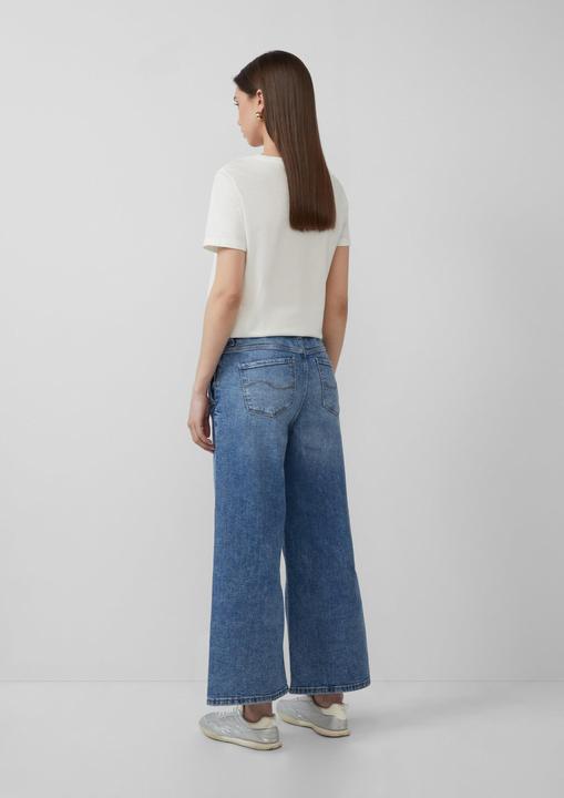 Produktbild S.Oliver Jeans-Hose Culotte Catie / Slim Fit / Mid Rise / Wide Leg (44)
