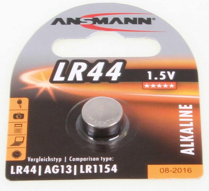 Productafbeelding Ansmann Lr 44 (1 Pcs., LR44, 145 mAh)