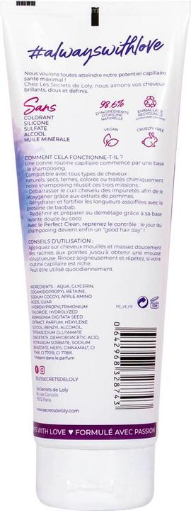 Actual product image Les Secrets de Loly Perfect Clean (Liquid shampoo, 250 ml)