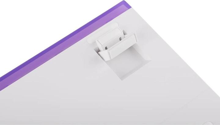 Produktbild Aula Gasket-Tastatur HERO84 HE Weiss+Lila+Farbverlauf+LIGHT JadeKing-Schalter RGB (DE, Kabelgebunden)