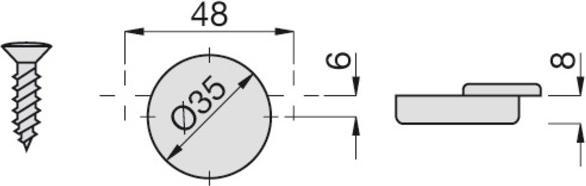 Actual product image Salice Self-Closing