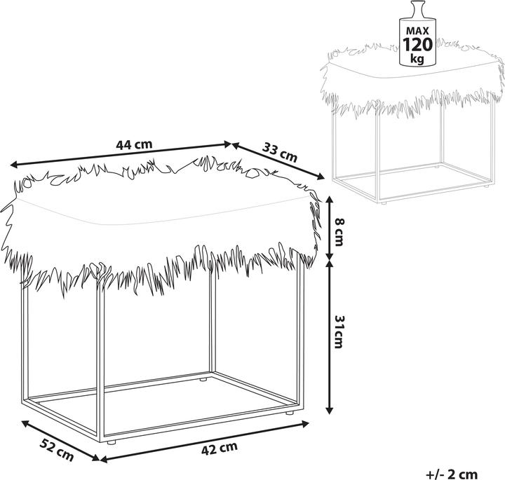Actual product image Beliani Manhattan