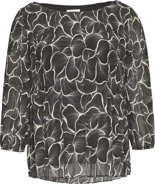 Produktbild S.Oliver Bluse Bluse in feinem Plisée mit abstrakter Musterung (44)