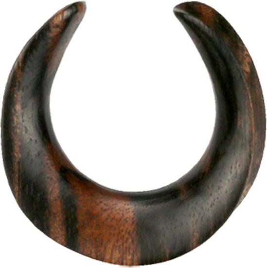 Produktbild Star Piercing Sattel aus Arang Holz (ohne Messing, Organisch)