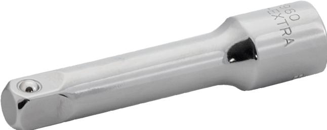 Actual product image Irimo 1/4" extension, 101 mm, retail packaging (12 mm)