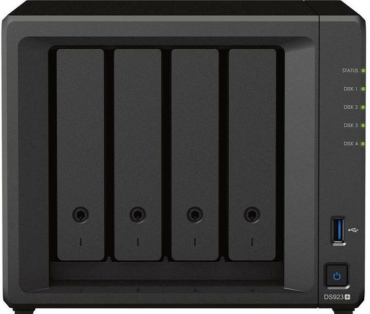 Actual product image Synology DS923+ (4 x 12 TB, Synology HAT 53xx)
