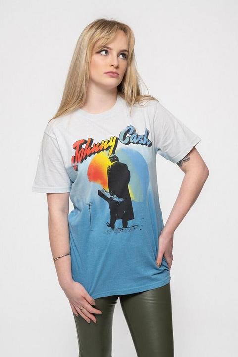 Actual product image Dick Smith T-Shirt unisexe adulte Walking Guitar Dip Dye (S)
