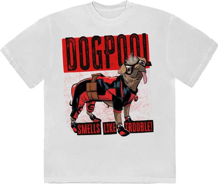 Actual product image Deadpool Dogpool Smells Like Trouble (XL)