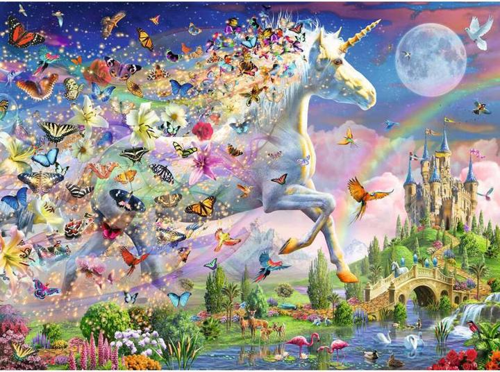 Immagine prodotto Ravensburger Farfalla luminosa unicorno (200 pezzi)