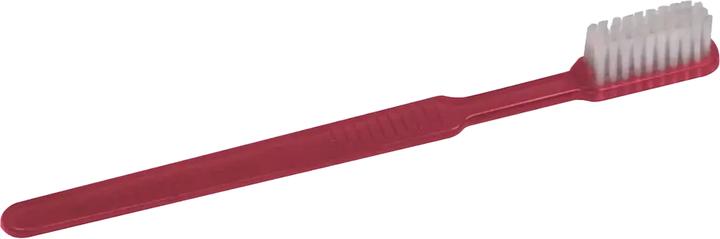 Image du produit Ampri MED-COMFORT, brosse à dents jetable avec pasta, bordeaux (1 x)
