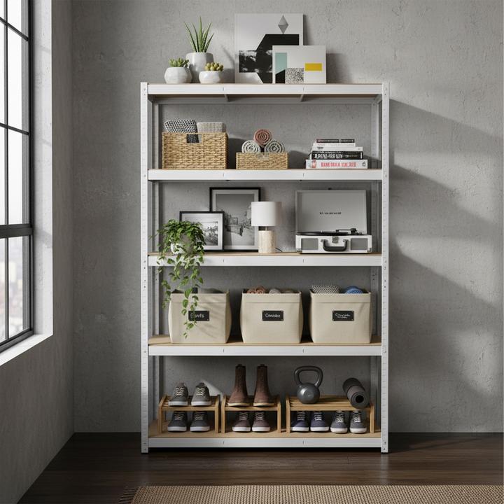 Actual product image Relaxdays heavy-duty rack