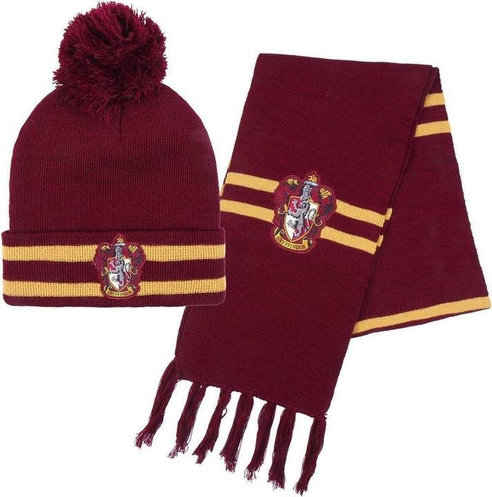 Image du produit Cerda Bonnet et écharpe Harry Potter Rouge (taille unique) (Taille unique)