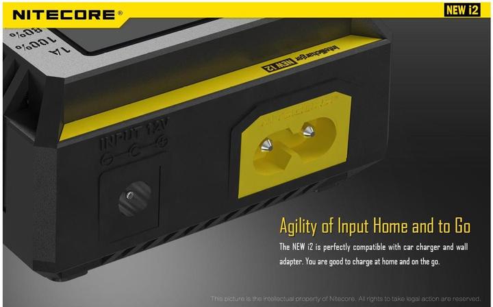 Produktbild Nitecore New i2 (1 Stk., C, D, AAAA, AAA, AA, Ladegerät ohne Akku)