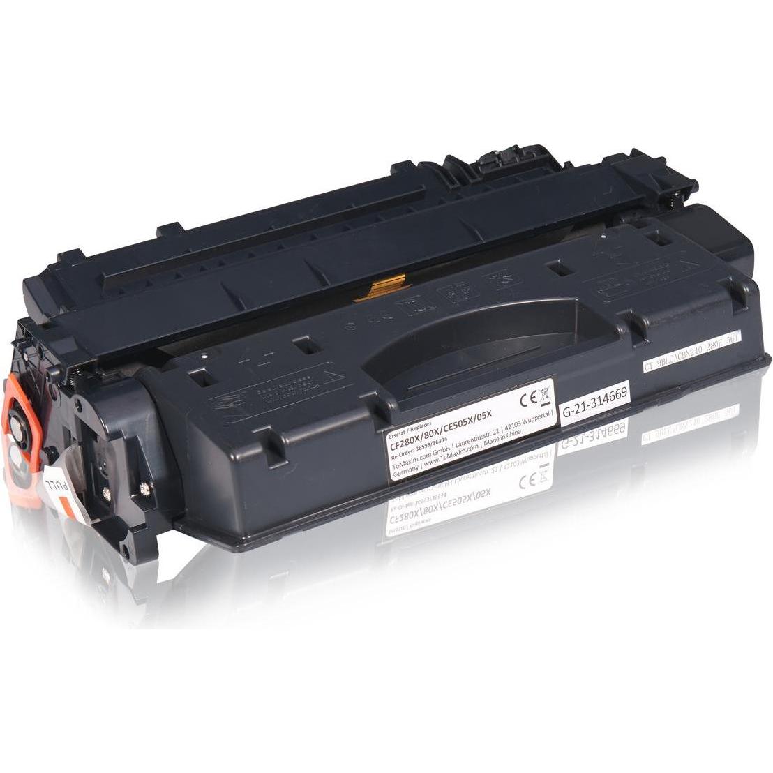 Inkadoo, Toner, Toner kompatibel zu HP CF280X / 80X XL Toner, schwarz Schwarz (BK)