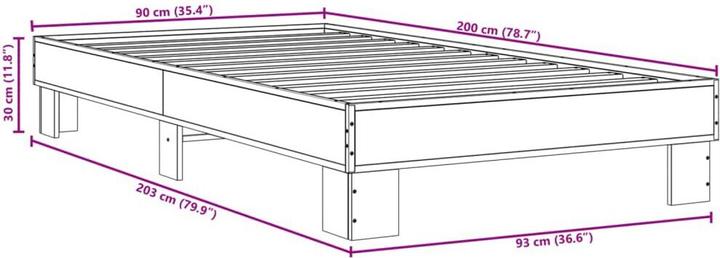 Image du produit vidaXL Katleen (90 x 200 cm)