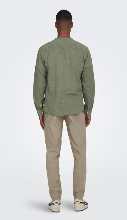 Immagine prodotto Only & Sons Onscaiden Ls Solid Linen Mao Noos (M)