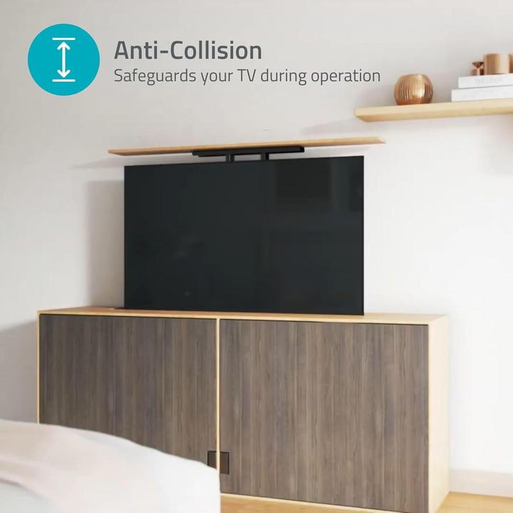Image du produit Nedis Support TV motorisé - 37-80" - poids d'écran maximal supporté : 60 kg - Built-in Sc (60 kg, 37" - 80")