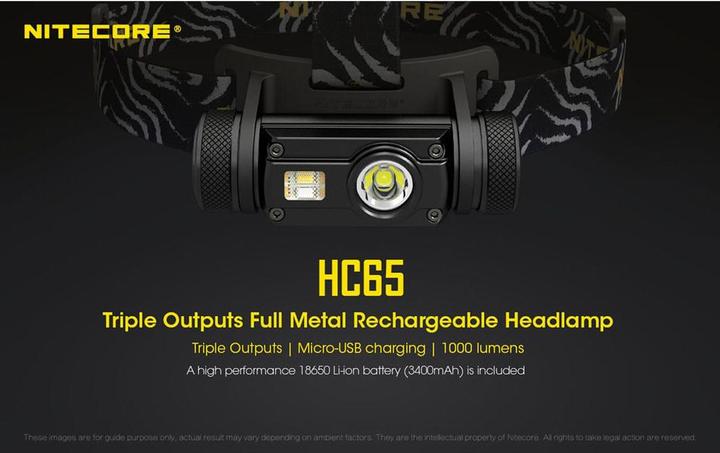 Immagine prodotto Nitecore HC65 V2 USB (1750 lm)