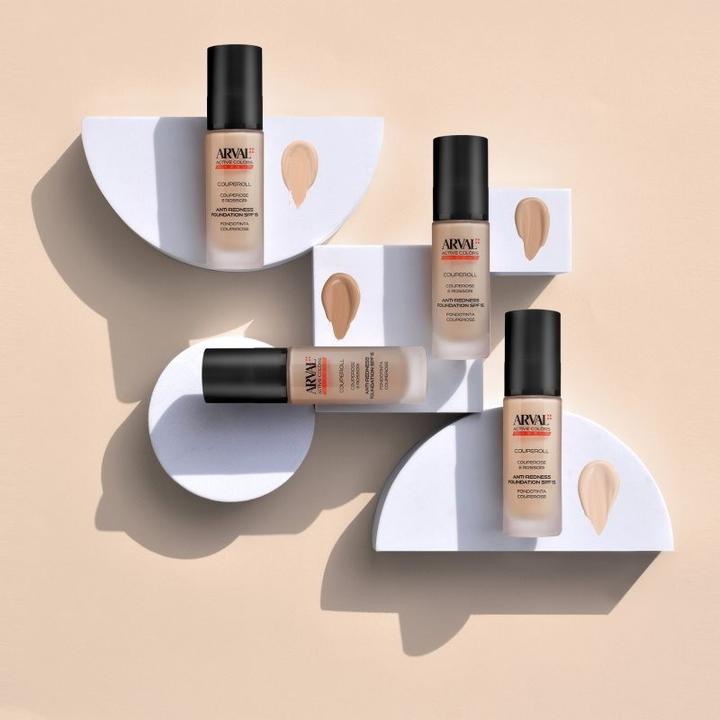Actual product image Arval Couperoll Anti-Redness Foundation Spf 15