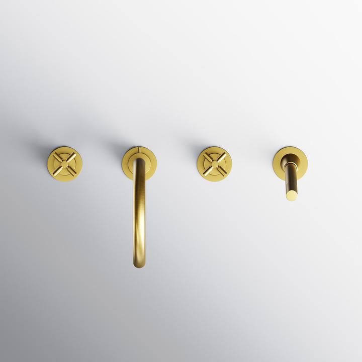 Image du produit Steinberg Série 250 robinetterie de baignoire, 4 trous, pivotant, montage sur bord de baignoire, sa