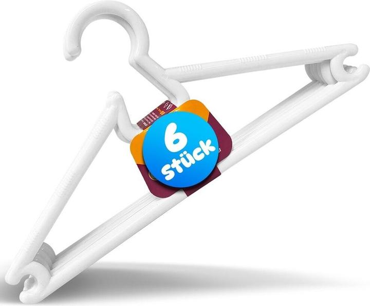 DecoBella Kleiderbügel für Baby & Kinder (6 x)