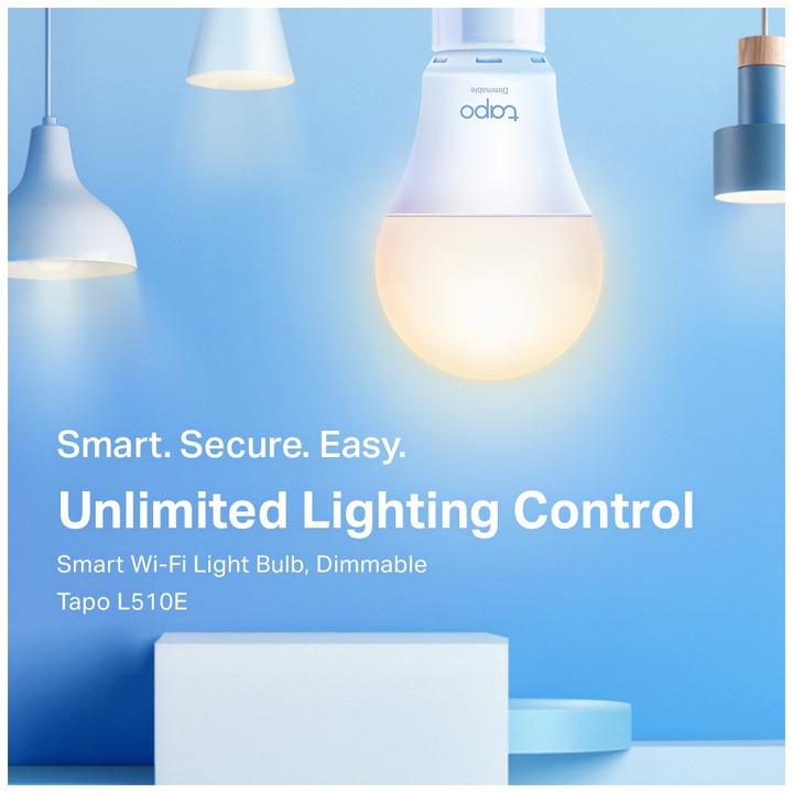 Image du produit TP-Link Tapo L510E (2-pack) (E27, 8.70 W, 806 lm, 2 x, F)