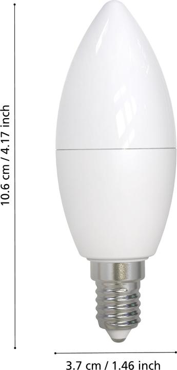 Actual product image EGLO Illuminant (E14, 7.50 W, 806 lm, 48 x, F)