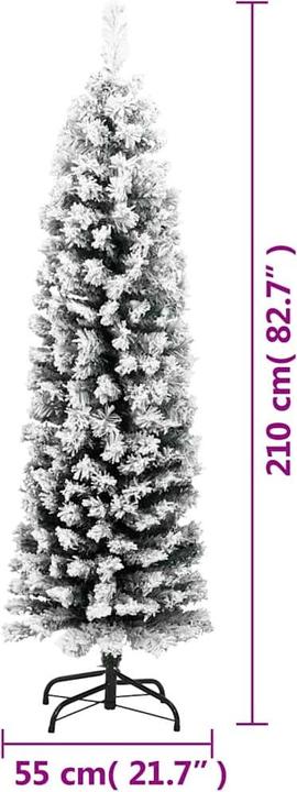 Produktbild vidaXL Künstlicher Weihnachtsbaum (210 cm)