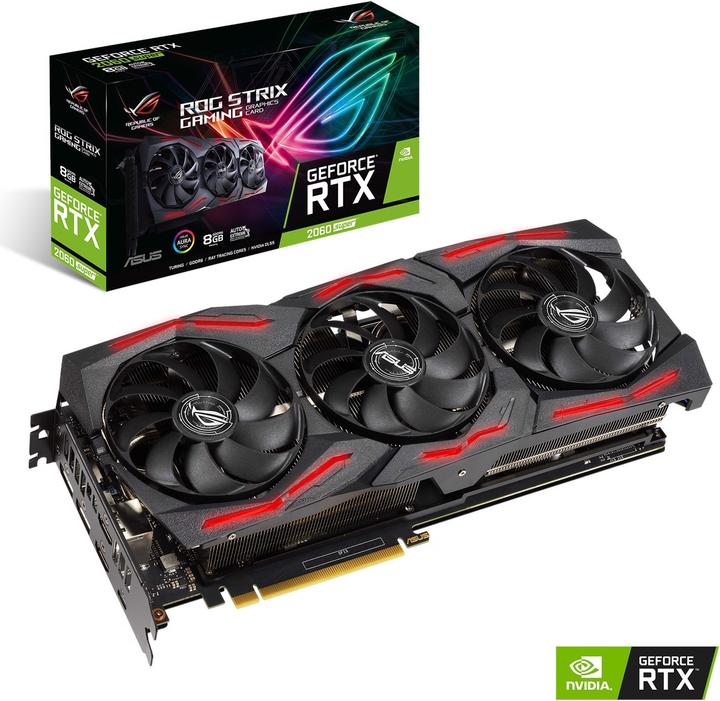 Produktbild ASUS GeForce ROG STRIX RTX 2060S 8G EVO GAMING (8 GB)