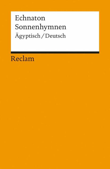 Produktbild Echnaton: Sonnenhymnen (Deutsch, Christian Bayer, Echnaton, 2012)