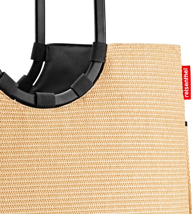 Actual product image reisenthel loopshopper L frame raffia black