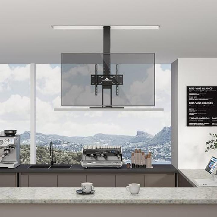 Immagine prodotto Maclean Uchwyt sufitowy do telewizora MC-976, elektryczny, wysuwany (Soffitto, 55")